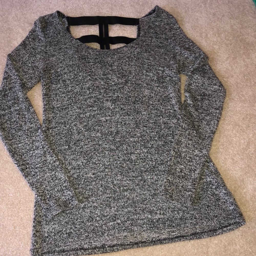 Cutout sweater